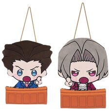 Ace Attorney Wall Pocket Phoenix Wright/Miles Edgeworth