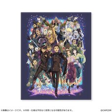 The Great Ace Attorney 10th Anniversary Banquet of Flowers Chara Fine Board